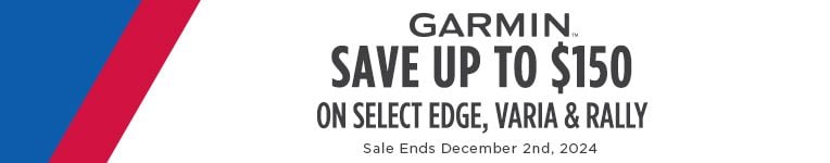 Garmin Save up to $150 on Select Edge, Varia and Rally