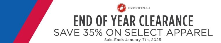 Castelli End of Year Clearance Save 35% on Select Apparel