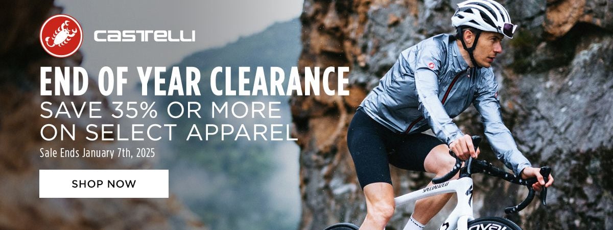 Castelli End of Year Clearance Save 35% on Select Apparel Shop Now