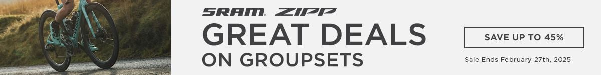 SRAM Zipp Great Deals on Groupsets Save up to 45%